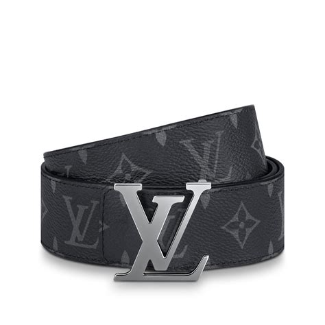 Spray LV 40MM Reversible Belt Monogram Eclipse Black 